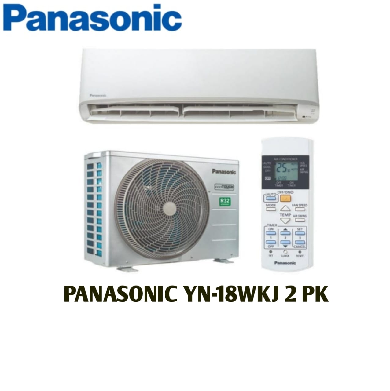 AC PANASONIC 2 PK YN-18WKJ