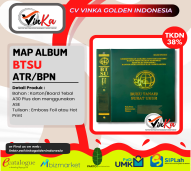 MAP ALBUM BTSU ATR / BPN (BUKU TANAH DAN SURAT UKUR)