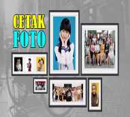 Cetak foto ukuran A4, letter, f4 dll