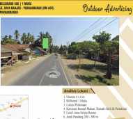 Outdoor Advertising - Papan Reklame di Kab. Pangandaran Jl Raya Banjar - Pangandaran