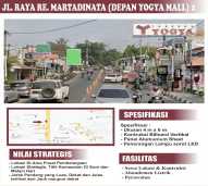 Outdoor Advertising - Papan Reklame Kab. Purwakarta Jl Raya RE Martadinata depan Dept Store Yogya