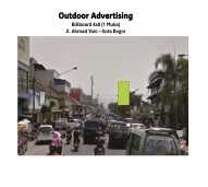 Outdoor Advertising - Papan Reklame di Kota bogor - Jl Ahmad Yani