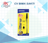 GREEBEL PENA RITER 0.5 BLACK (isi 12)