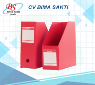 Bantex Box File Extra Magazine File A4 12 CM RED