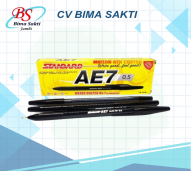 Pena Ballpoint Standard AE-7 0.5 - Hitam