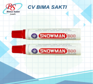 SPIDOL PERMANENT JUMBO SNOWMAN 500 -MERAH