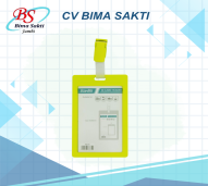 BANTEX ID CARD PORTRAIT + CLIP LIME