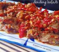 Dendeng balado