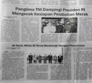 Media cetak Sorot News 1/2 halaman hitam putih
