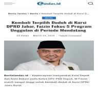 Adikarya Parlemen DPRD Jabar M Faizin