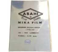 KERTAS PLASTIK MIKA COVER JILID BENING ASAHI
