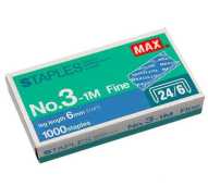 ISI STAPLER STAPLES HECHMACHINE 24/6 / ISI STAPLER STAPLES HECHMACHINE NO.3 MAX