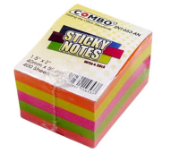 POST IT STICKY NOTES KERTAS MEMO TEMPEL PENANDA HALAMAN 654 WARNA ISI 5 COMBO