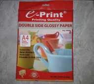 KERTAS GLOSSY PHOTO PAPER DOUBLE SIDE A4 230 GR E-PRINT