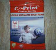 KERTAS MATTE DOFF DOUBLE SIDE A4 220 GR E-PRINT