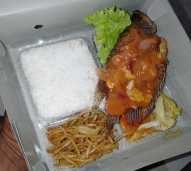 Nasi Kotak Gurame Asem Manis