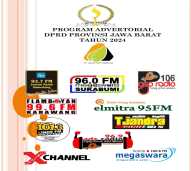 PAKET 10 RADIO PROGRAM ADVERTORIAL DPRD PROVINSI JAWA BARAT