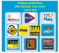PAKET 10 RADIO PROGRAM ADVERTORIAL DPRD PROVINSI JAWA BARAT TAHUN 2024