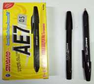 pulpen standar hitam