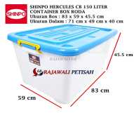 Shinpo Hercules CB 150 L | Container Box Roda