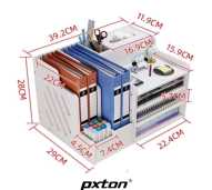 Pixton-rak buku kantor vintage/storage box