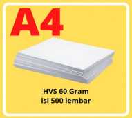 Kertas HVS A4 60 gsm