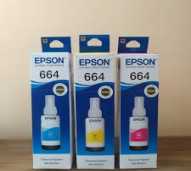 TINTA PRINTER EPSON 664 WARNA
