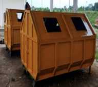 CONTAINER SAMPAH BAHAN BESI