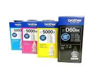 Tinta Brother BT 5000 Y & BT D60 BK (1 SET)