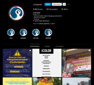 Diseminasi Kegiatan/promosi melalui Instagram @cicitvjambi