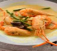 Nasi kotak (lauk udang gala)