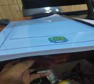 Jilid Sedang Ketebalan max 150 lembar