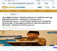 Adv Media Online Metrojambi.com SSH Jambi