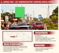 Outdoor Advertising/Papan Reklame Jl. Ahmad Yani - Lap. Karangprawitan (samping omega hotel)