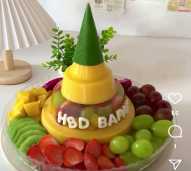 Tumpeng Puding Buah Ulang Tahun