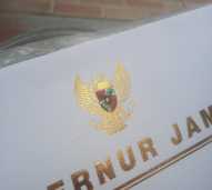 CETAK KOP SURAT GARUDA (HOTPRINT)