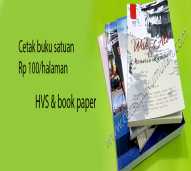 Cetak Buku Model BU Kertas HVS/Dorsl