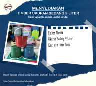 Ember Plastik Ukuran Sedang