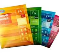 Kertas HVS Warna 70 GSM F4 Sinar Dunia