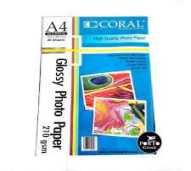 Kertas Foto Coral Glossy 210 gr