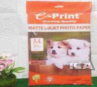 Kertas Foto E-Print Matte Inkjet Photo Paper 108 Gsm