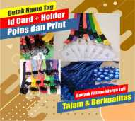 Cetak Name Tag