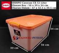 Shinpo Caravan CB 52 Liter | Container Box Roda