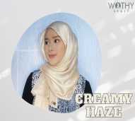 Pashmina Silk Malay-Creamy Haze