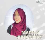 Pashmina Silk Malay-Maron Burgundy