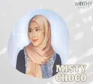 Pashmina Silk Malay-Misty Choco