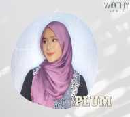 Pashmina Silk Malay-Plum