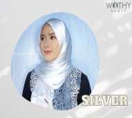 Pashmina Silk Malay-Silver