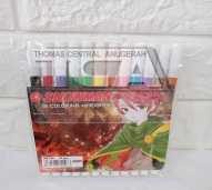 Spidol Snowman Kecil 12 warna